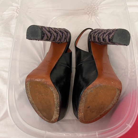 Missoni Slingback peep toe sandal - Picture 2 of 3